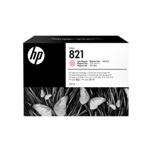 Cartouche d’encre HP Latex 821 -Magenta clair 400 ml